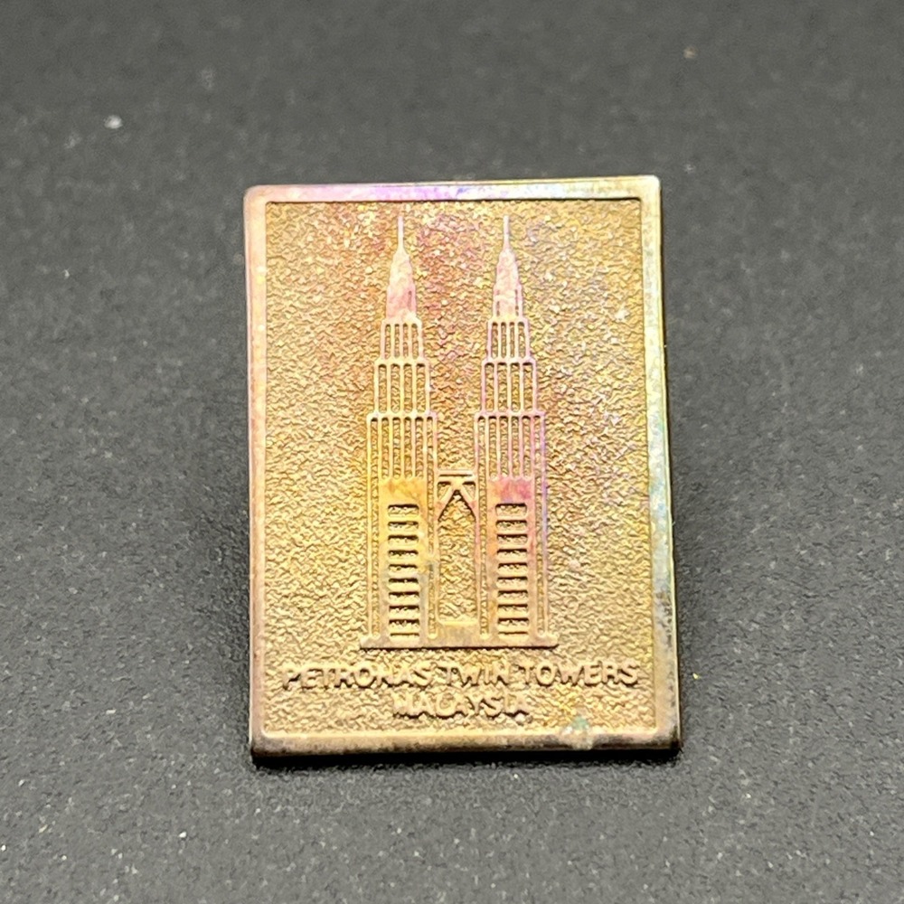 Petronas Twin‎ Towers Malaysia Lapel Hat Pin
